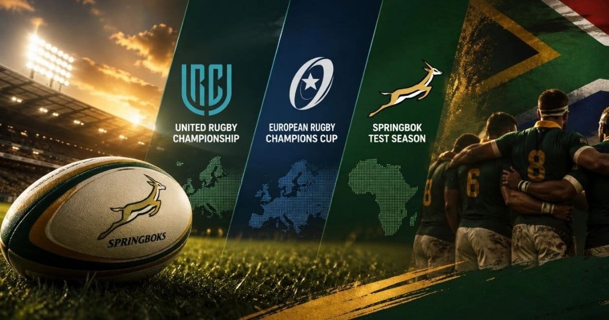 SA Rugby Fixtures 2026 — Springboks, United Rugby Championship, European Rugby Champions Cup