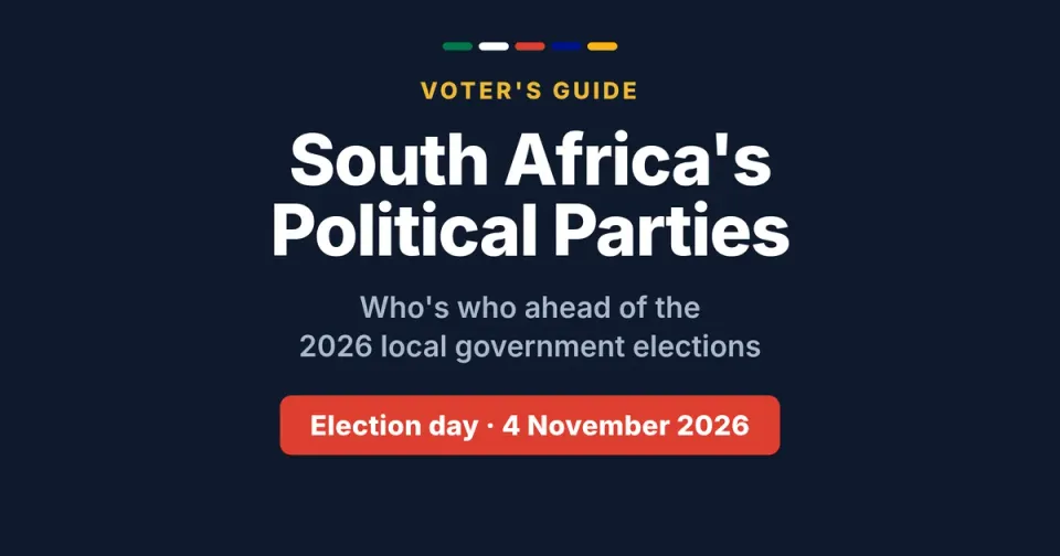 South Africa's Political Parties: A Voter's Guide to the 2026 Local Elections