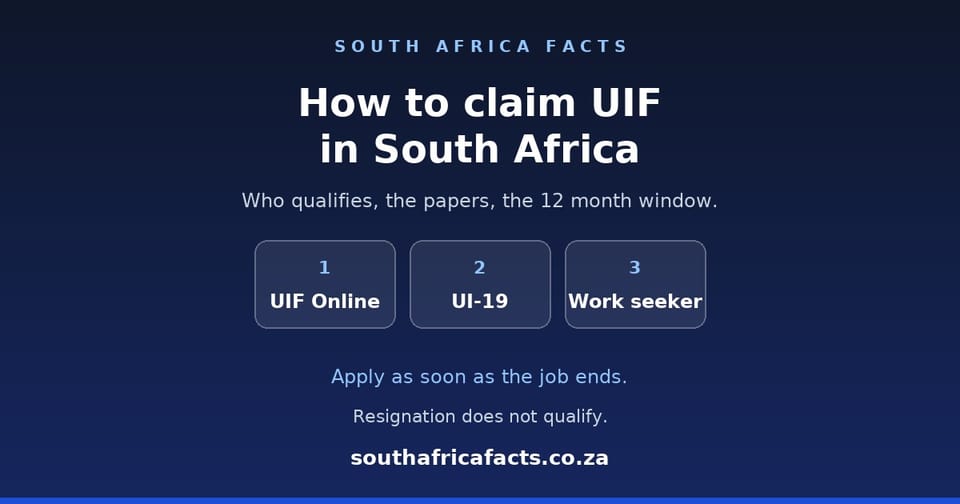 How to Claim UIF in South Africa (2026)